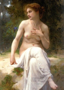 Desnudo Painting - Nymphe Academic Guillaume Seignac desnudo clásico